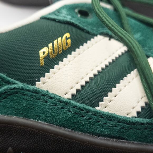 Adidas Puig Skateboarding Sneakers Size 7.5 Green Suede Retro 80s - Picture 7 of 9
